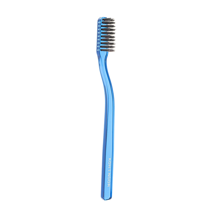 COLORFUL TOOTHBRUSH WITH SYNTHETIC CARBON BRISTLES - SOFT